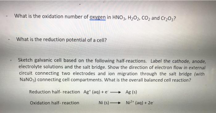 Oxidation state of o deals in h2o2