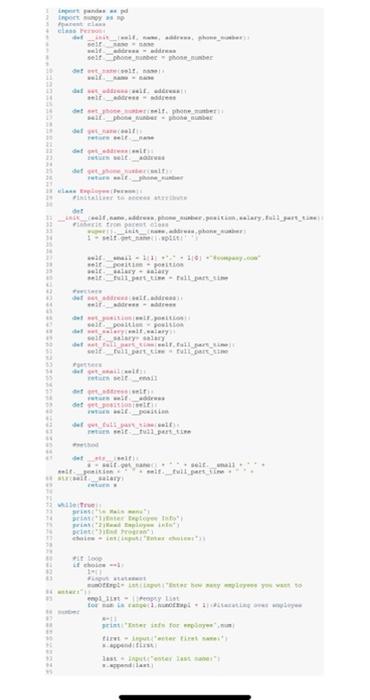 python programming i would like to know if my code is | Chegg.com