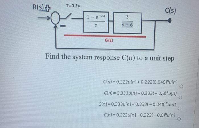 Solved R S T 0 25 C S 1 E T S 3 S 6 S G Z Find Th Chegg Com