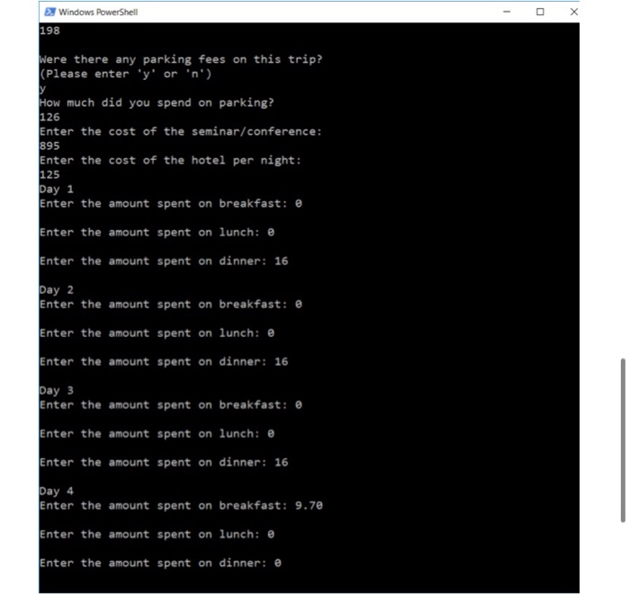 Write a program that calculates and displays the | Chegg.com