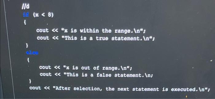 Solved C++write what the following statements display as | Chegg.com