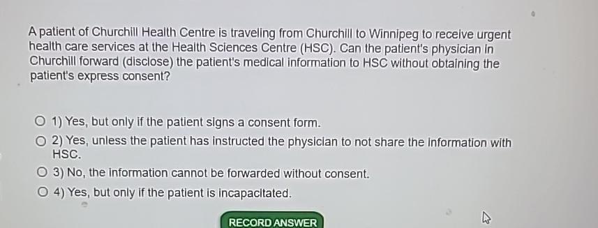 churchill health class assignment