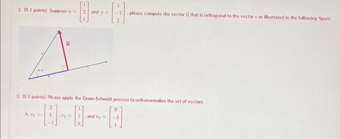 Solved 1. (0.5 Points) Given The Points A,B,C, And D As | Chegg.com