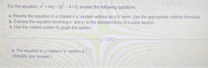 a solution of the equation x 2y 4 is answer
