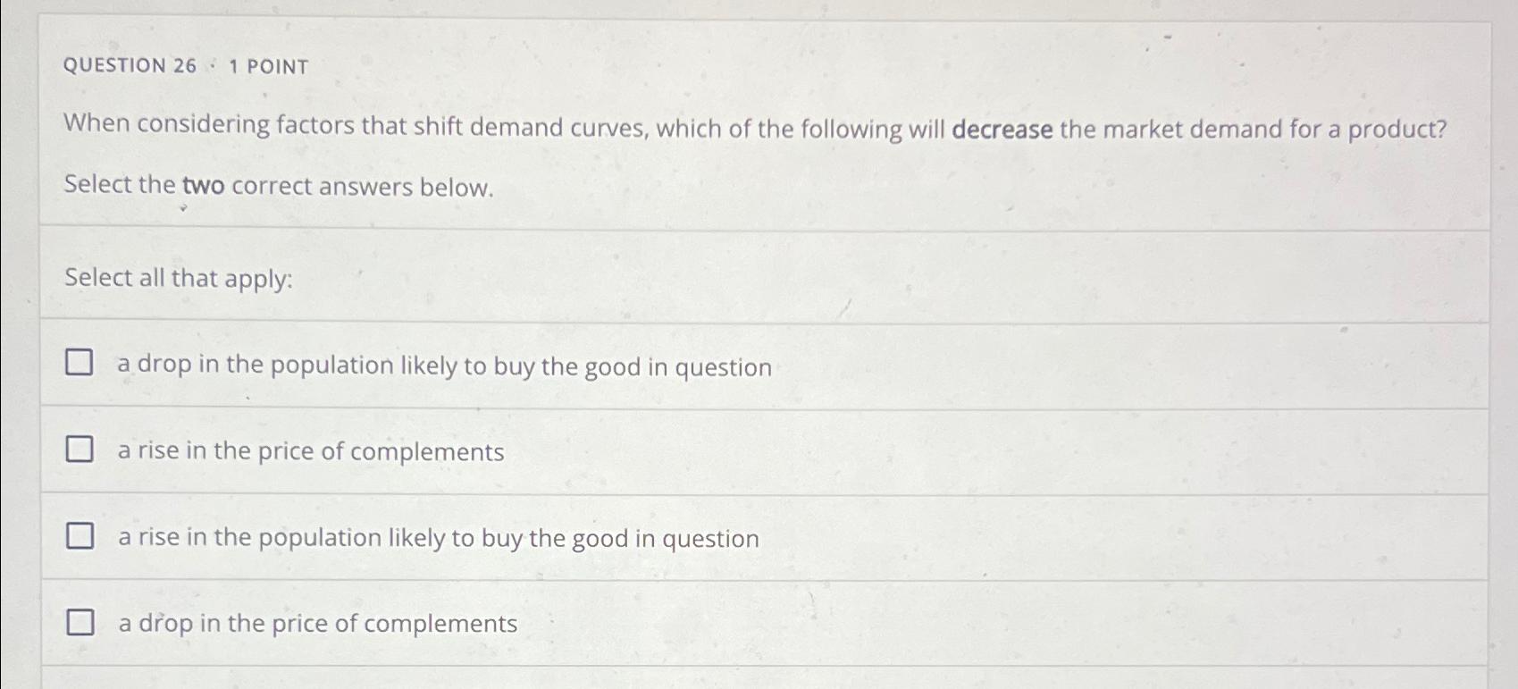 solved-question-26-1-pointwhen-considering-factors-that-chegg