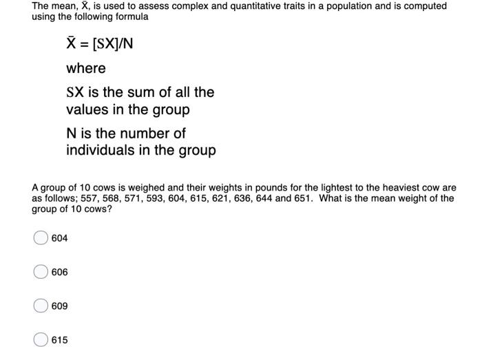 Solved Mean Fitness Of The Population W Is Calculated Chegg Com