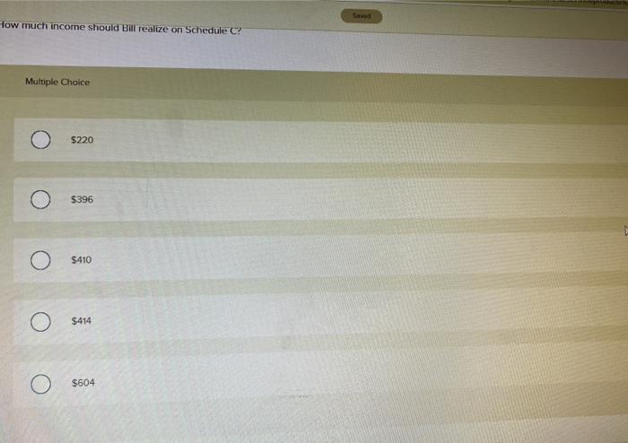 Solved Bill Operates A Proprietorship Using The Cash Method Chegg