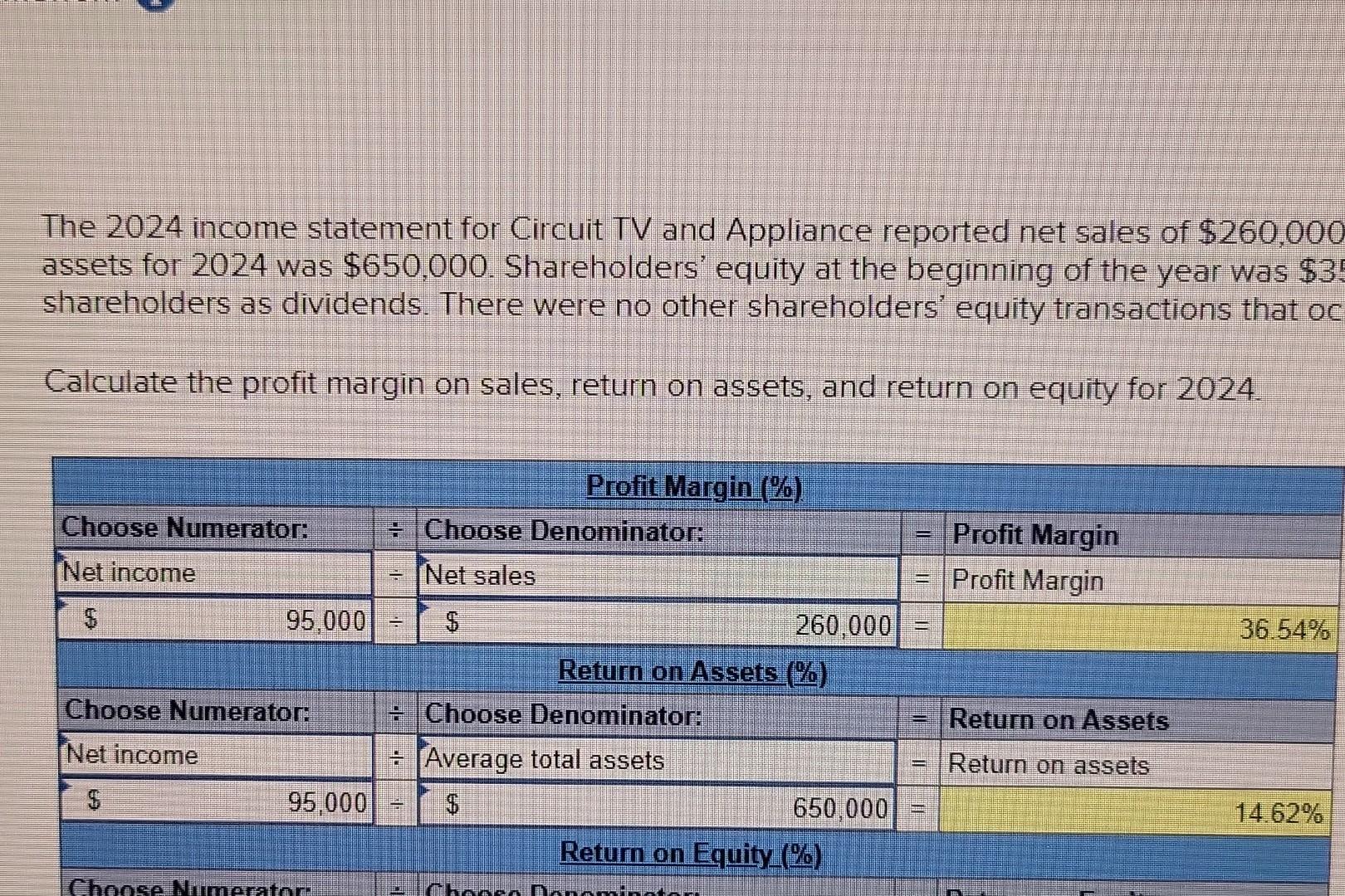 The 2024 Income Statement For Circuit TV And Chegg Com   Image 