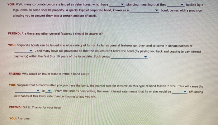 Solved 7 Bond Basics Understanding How Bonds Work As Chegg