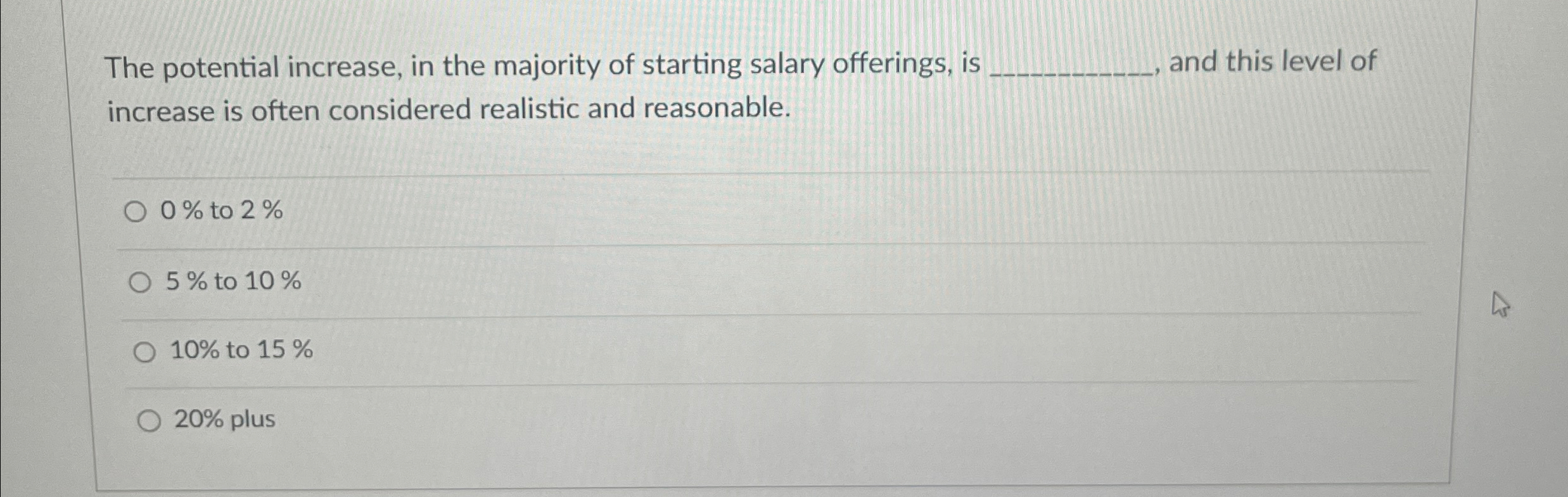 Solved The potential increase, in the majority of starting | Chegg.com
