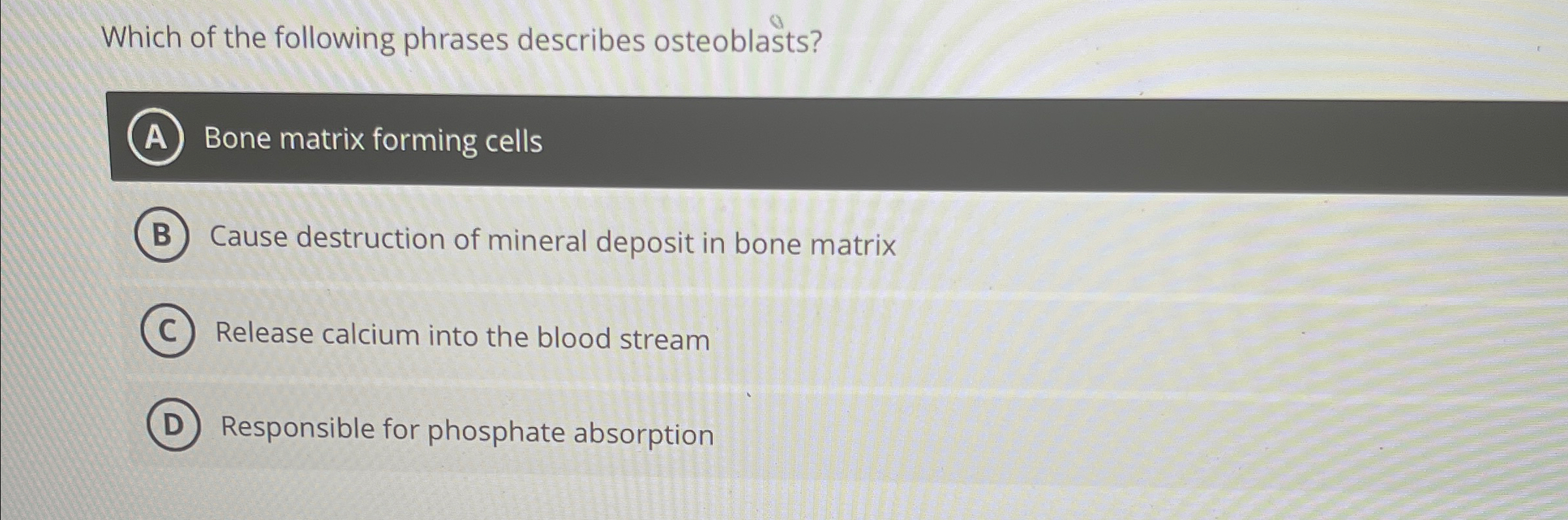 Solved Which of the following phrases describes | Chegg.com