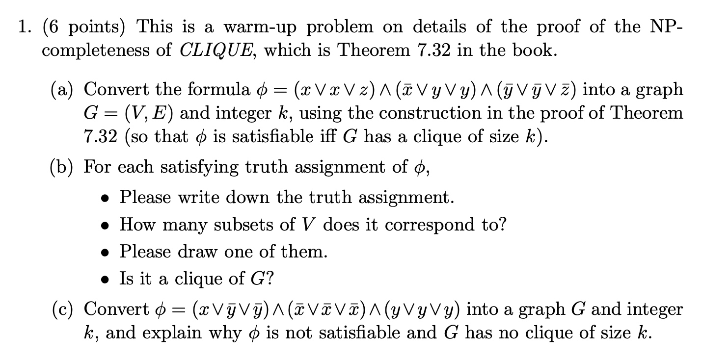 Solved This is a warm-up problem on details of the proof of | Chegg.com