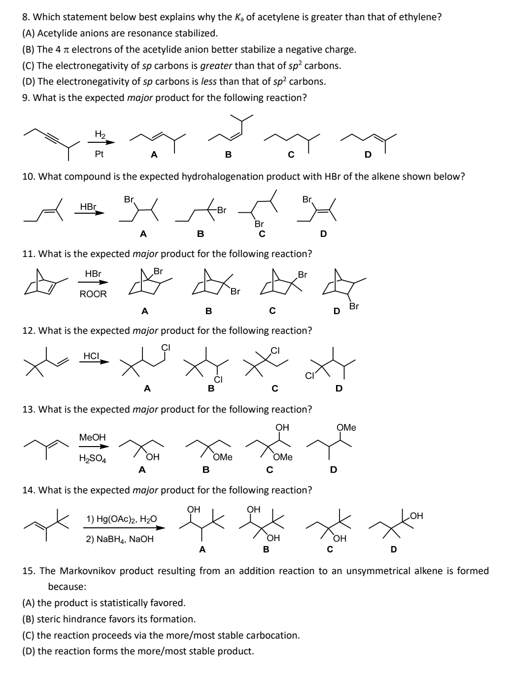 Solved answer the question and explain the reason why you | Chegg.com