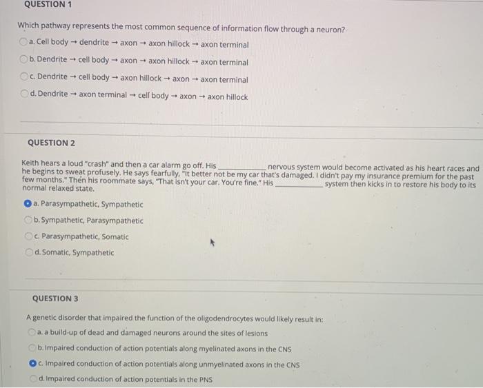 Solved QUESTION 1 Which pathway represents the most common | Chegg.com