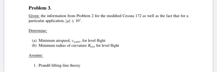 Problem 2. Given: the following information for a | Chegg.com