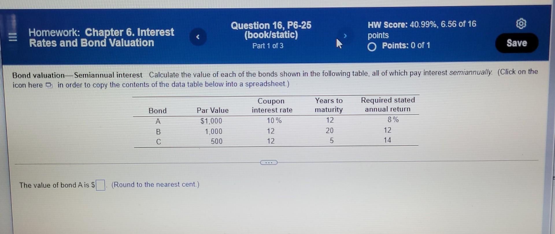 Solved Homework: Chapter 6. Interest Rates And Bond | Chegg.com