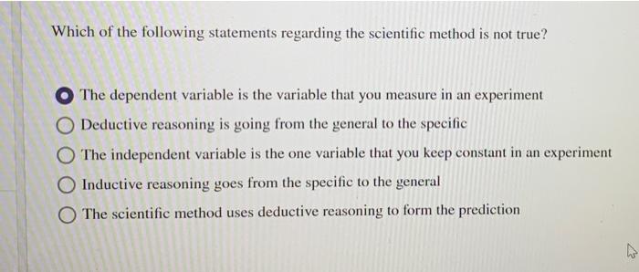 Scientific Investigation and Reasoning - Measurement