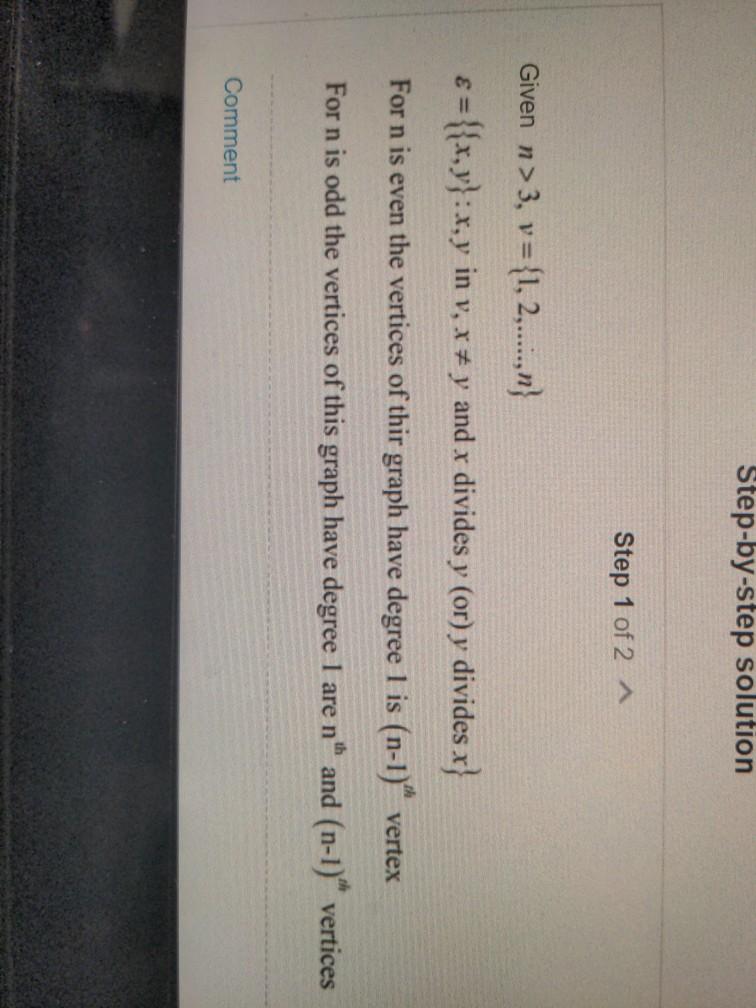 Solved The question on Chegg right now is wrong. What is the | Chegg.com