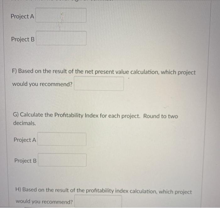 Solved Two mutually exclusive projects are under | Chegg.com