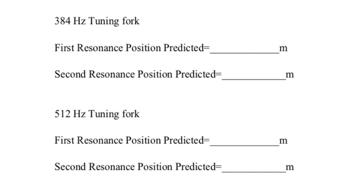 resonance tuning forks