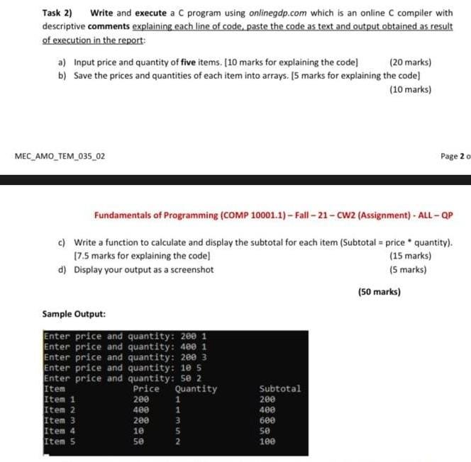 solved-task-2-write-and-execute-a-c-program-using-chegg