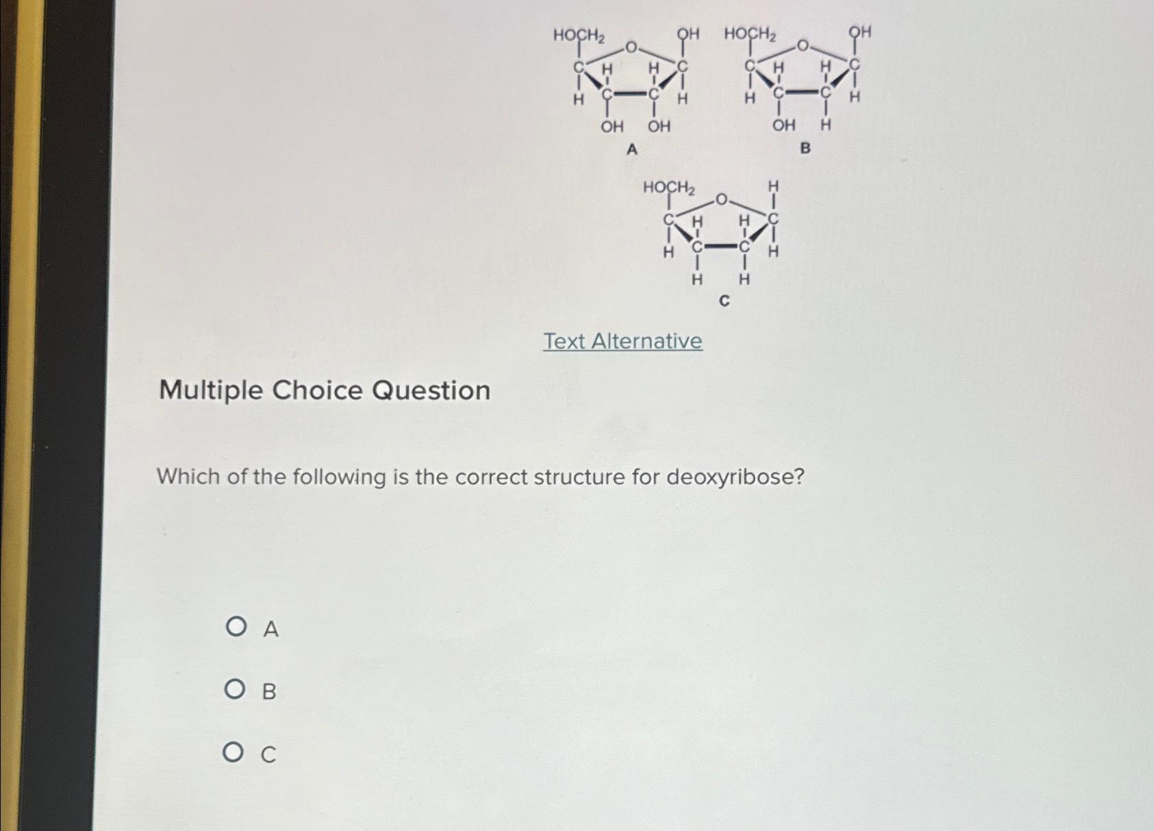 Solved Multiple Choice QuestionWhich of the following is the | Chegg.com