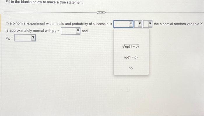 Solved Fill in the blanks below to make a true | Chegg.com
