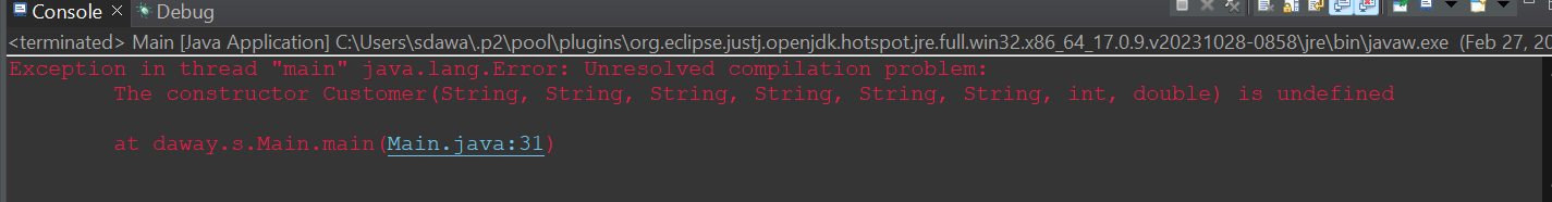 Solved When solving the source code I keep getting the | Chegg.com