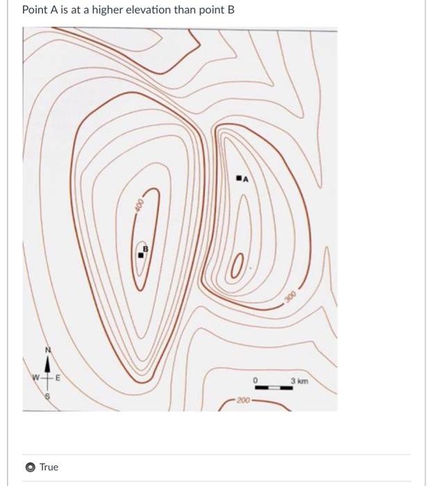 Solved What Is The Contour Interval For This Map SA 0 300 E Chegg Com   Image