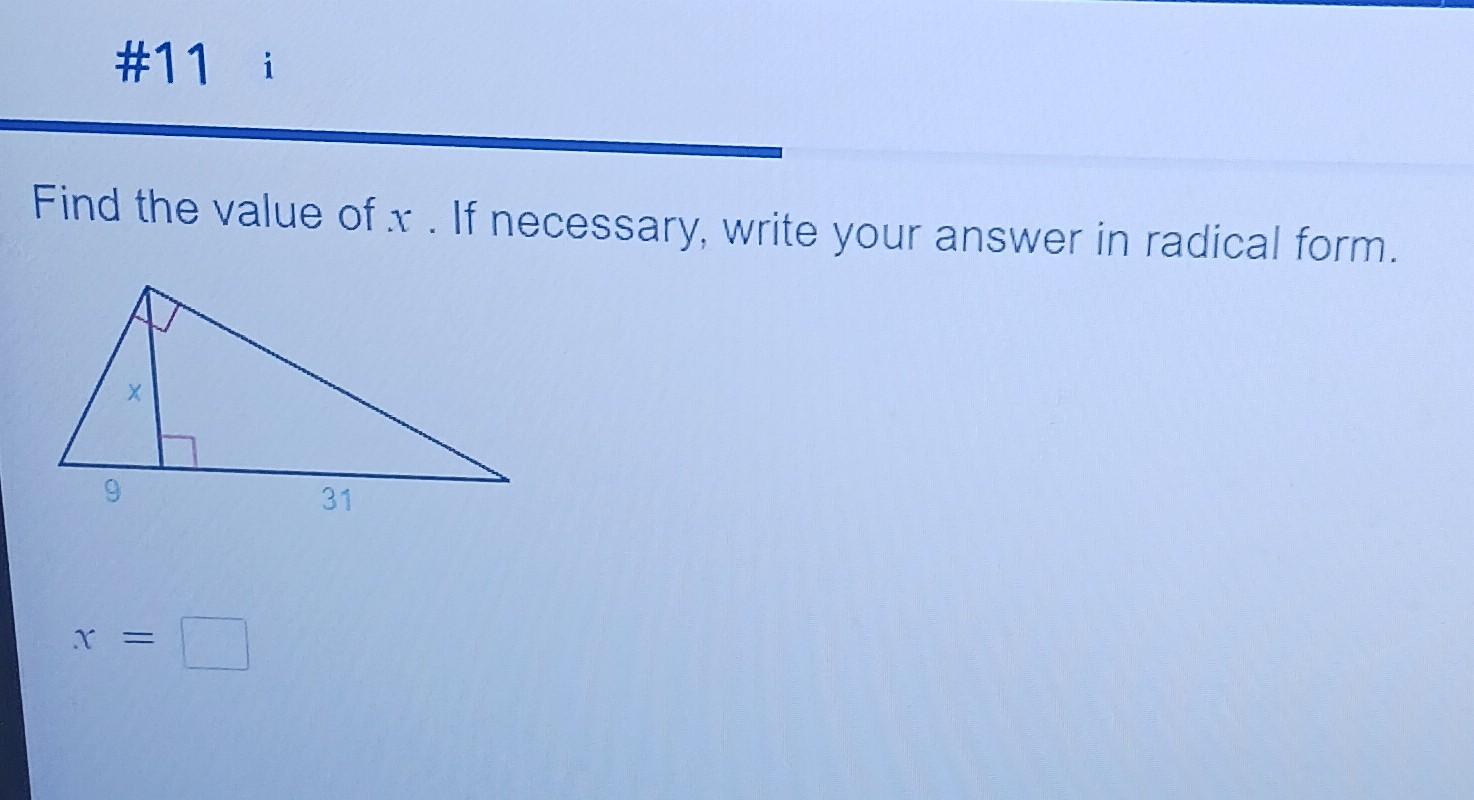 solved-find-the-value-of-x-if-necessary-write-your-answer-chegg