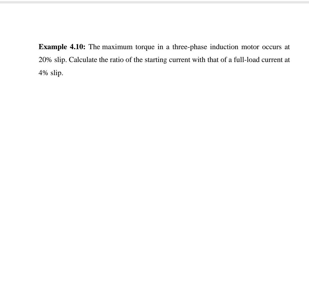 What is the difference between maximum torque and full load torque