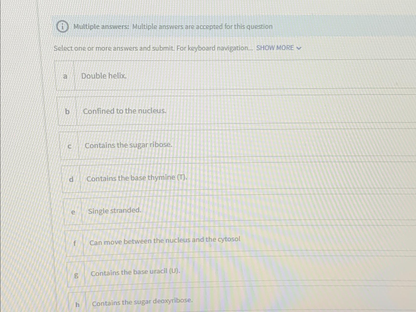 Solved Multiple answers: Multiple answers are accepted for | Chegg.com