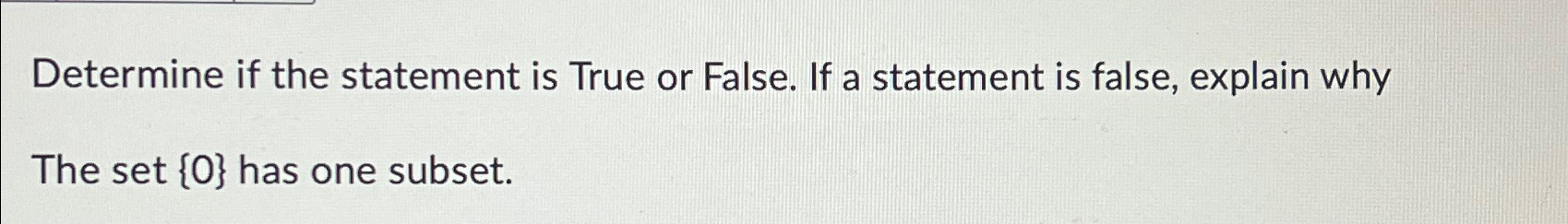Solved Determine if the statement is True or False. If a | Chegg.com