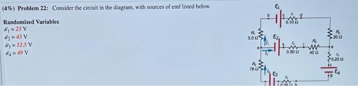 Solved (4\%) Problem 22: Consider The Circuit In The | Chegg.com