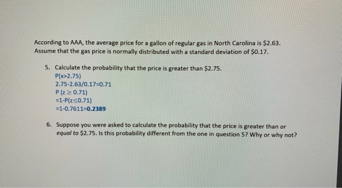 Solved I only need to know how to solve #6. I gave the other | Chegg.com