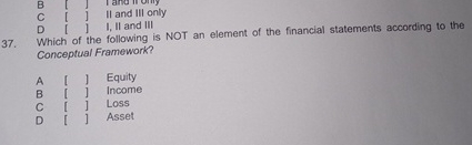 Solved Which of the following is NOT an element of the | Chegg.com