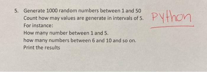 random number between 1 and 1000 python