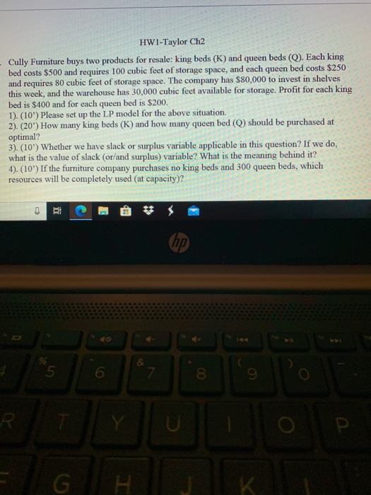 Solved Could Someone Please Help Me Solve The Following | Chegg.com