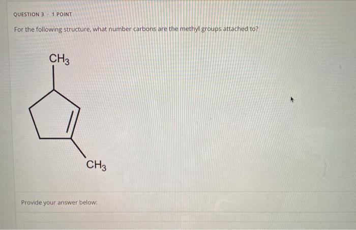 Solved QUESTION 3.1 POINT For the following structure, what | Chegg.com