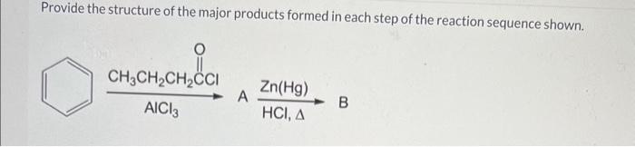 Solved What Is The Predicted Major Product For The Reaction