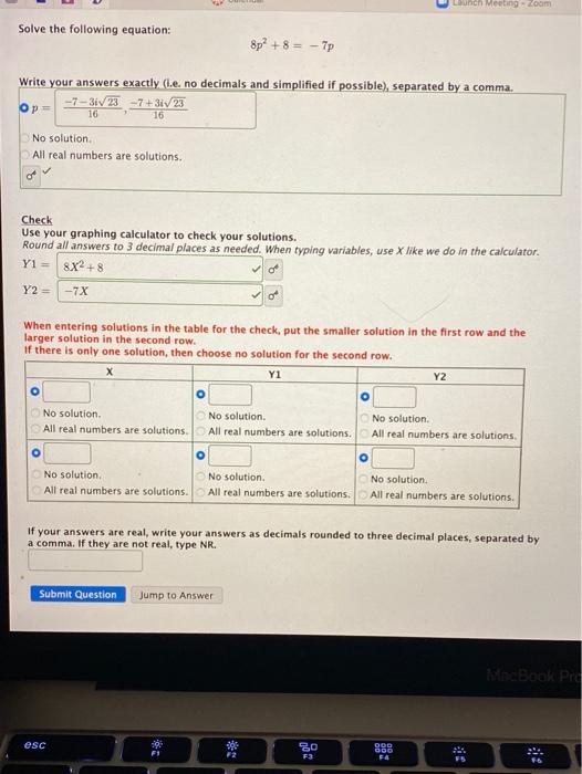 Solved Does anyone know how to solve for X, Y1 and Y2 by