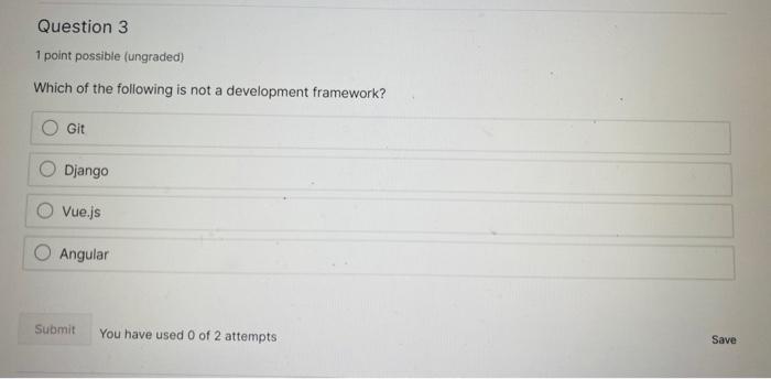 Solved Question 2 0 1 Point ungraded Which Of The Chegg