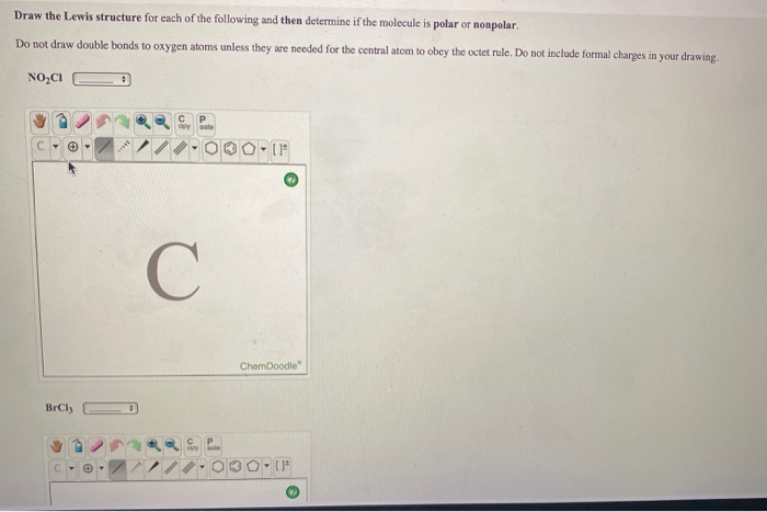 Solved Auto Draw The Lewis Structure For Each Of The Foll Chegg Com