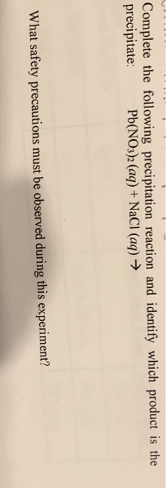 Solved Using the solubility table, predict whether the | Chegg.com