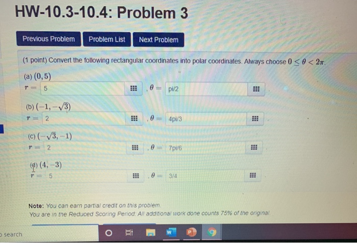 Solved HW-10.3-10.4: Problem 3 Previous Problem Problem List | Chegg.com