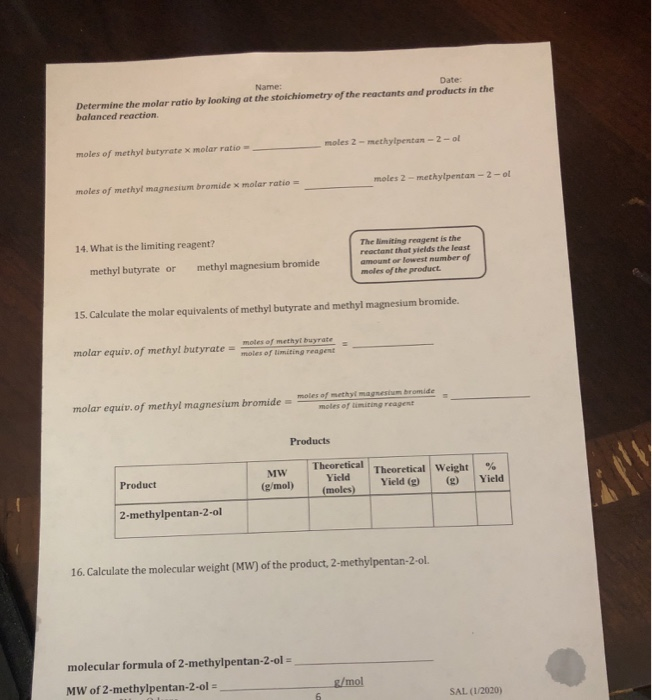 Solved Problem 2 (30pts) A Student Performed The Following | Chegg.com