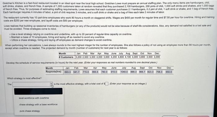 Solved 1) I Just Need The Last Part "Which Strategy Is The | Chegg.com