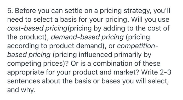 Pricing advice needed!