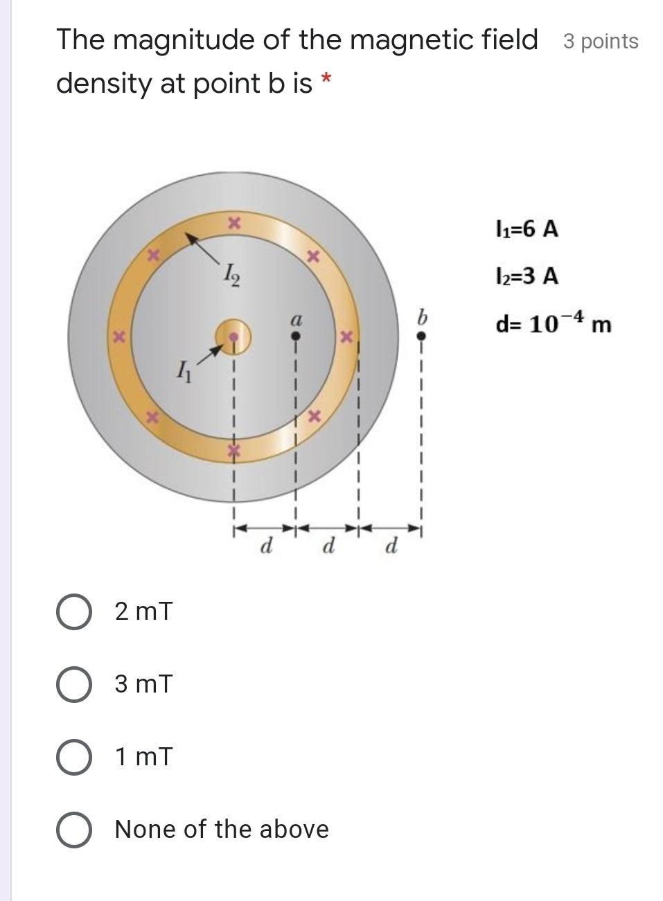 Solved The Magnitude Of The Magnetic Field 3 Points Density | Chegg.com