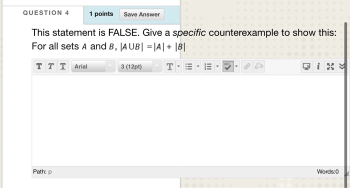 Solved QUESTION 4 1 points Save Answer This statement is | Chegg.com
